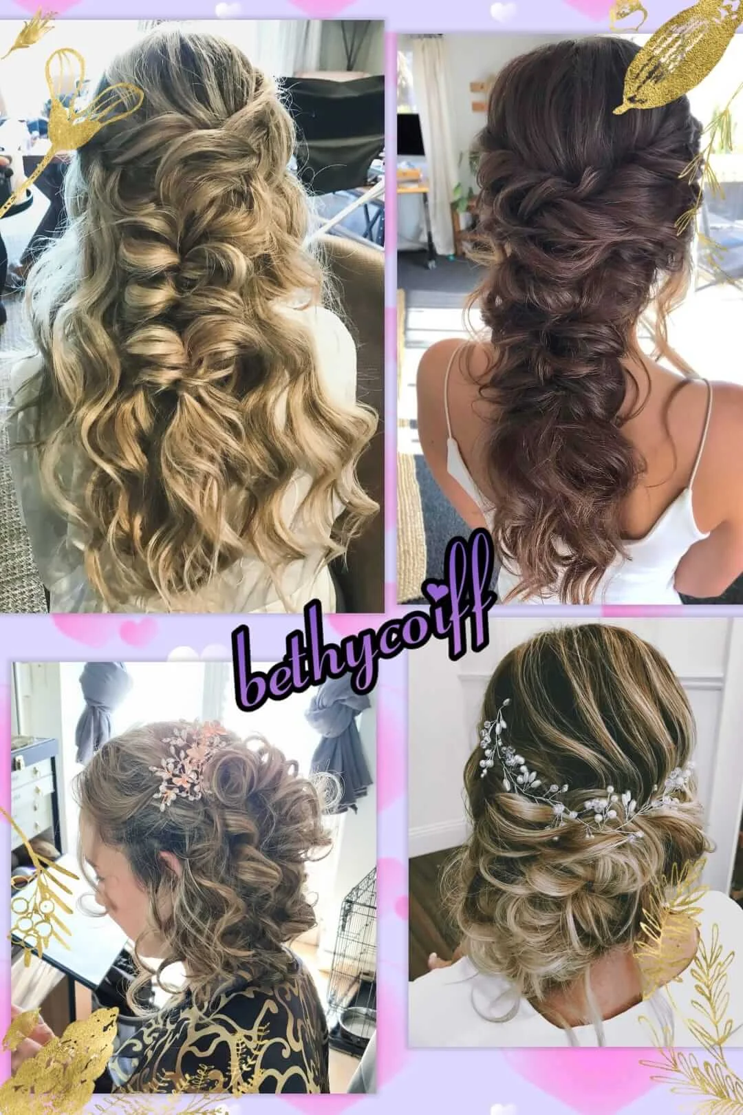 chignon marié